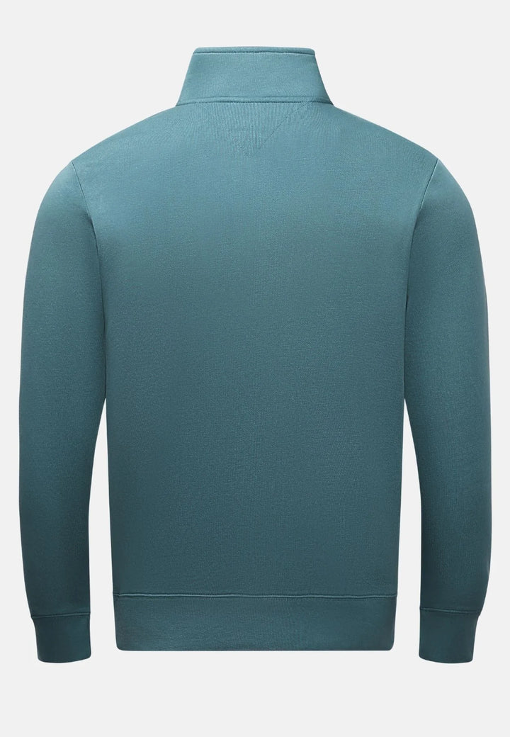 Rivet & Denim Flux 1/4 Zip Sweatshirt Aqua