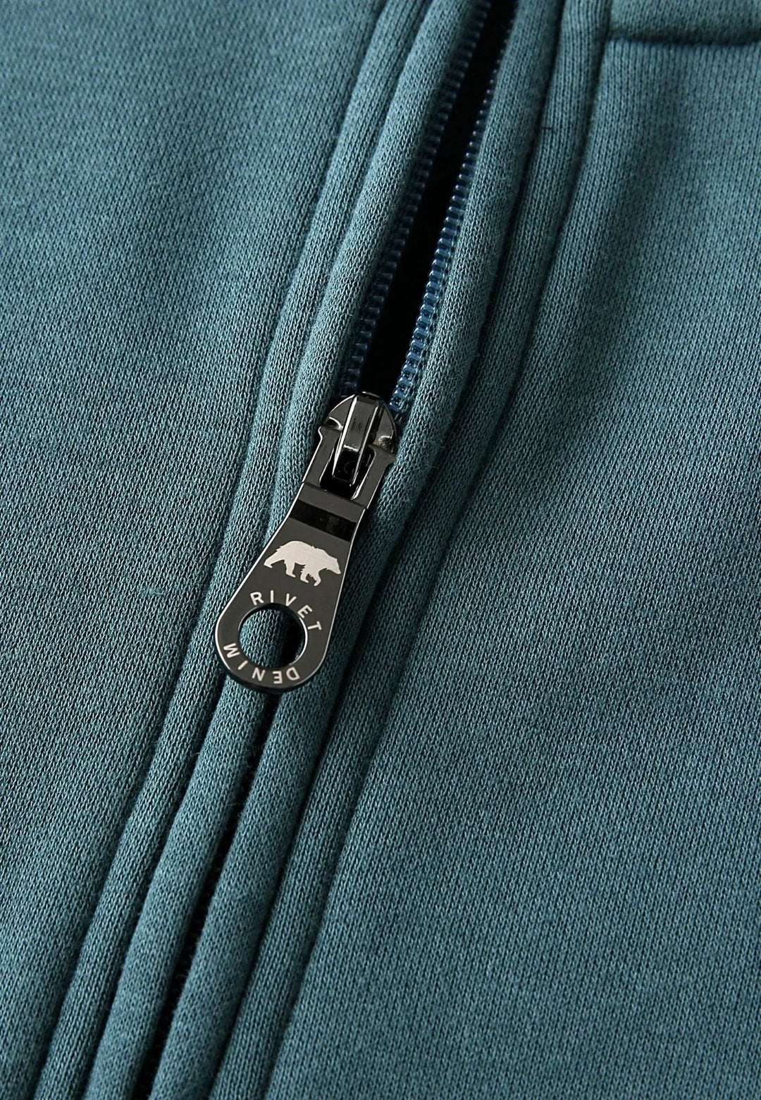 Rivet & Denim Flux 1/4 Zip Sweatshirt Aqua