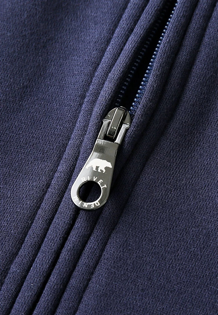 Rivet & Denim Flux 1/4 Zip Sweatshirt Navy