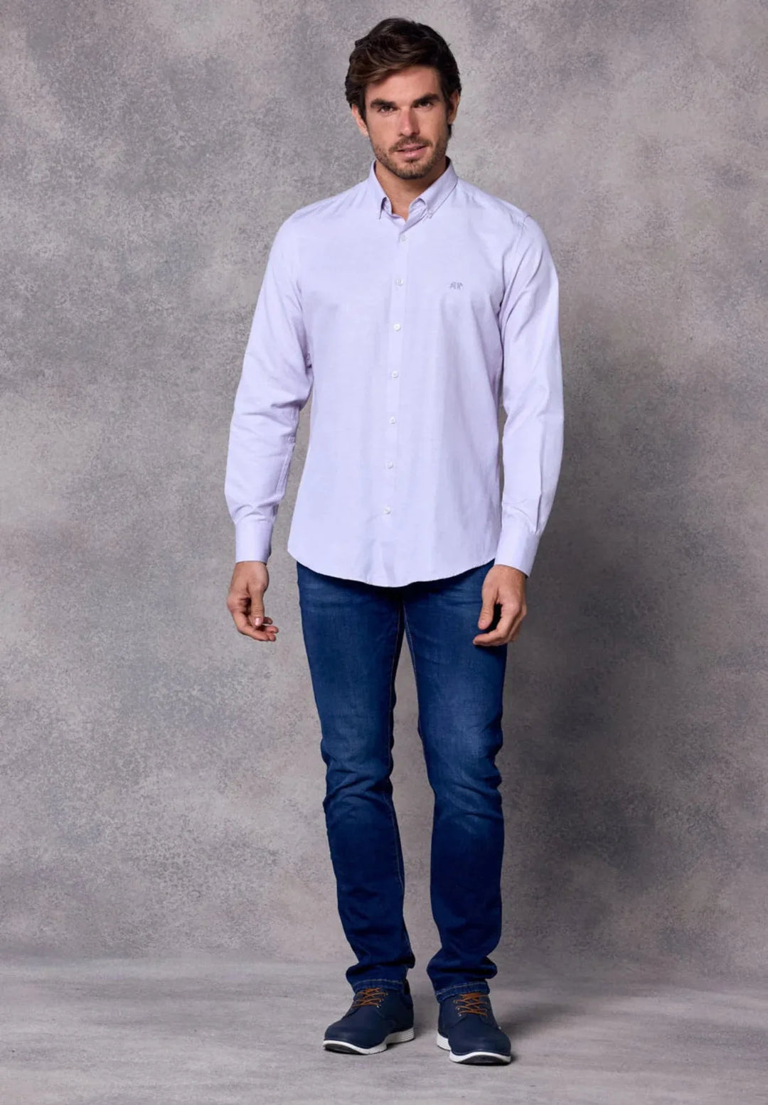 Rivet & Denim Oxford Shirt Lilac