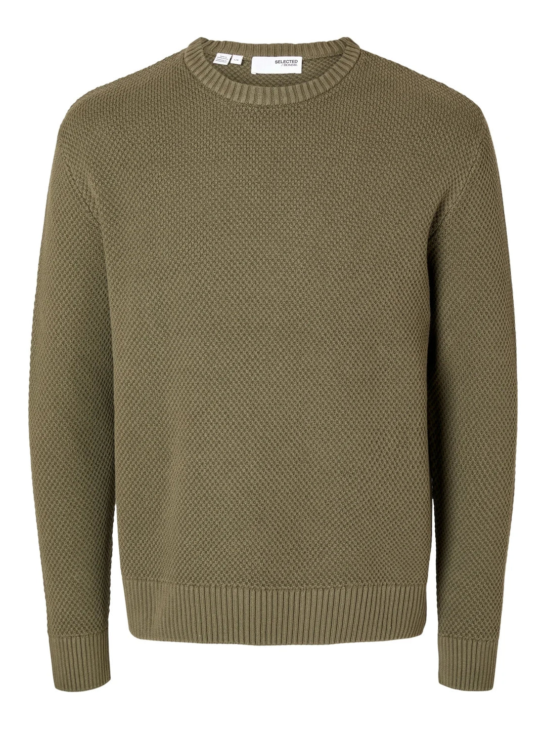 Selected Homme Henny Crew Neck Knit Kalamata