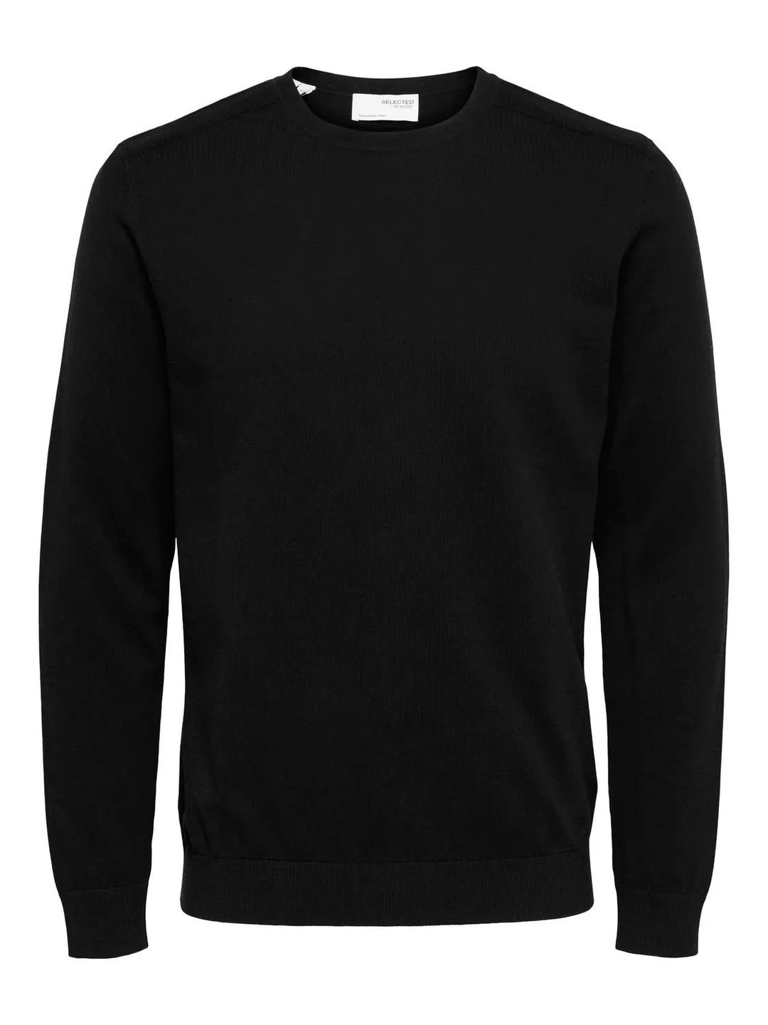 Selected Homme Berg Crew Neck Black