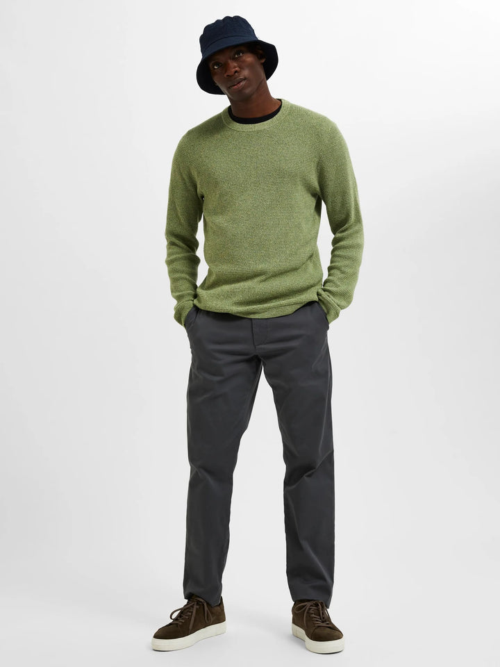 Selected Homme New Miles Slim Fit Chino Dark Shadow