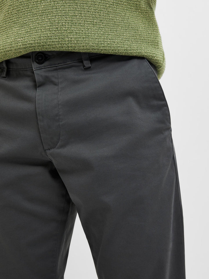 Selected Homme New Miles Slim Fit Chino Dark Shadow