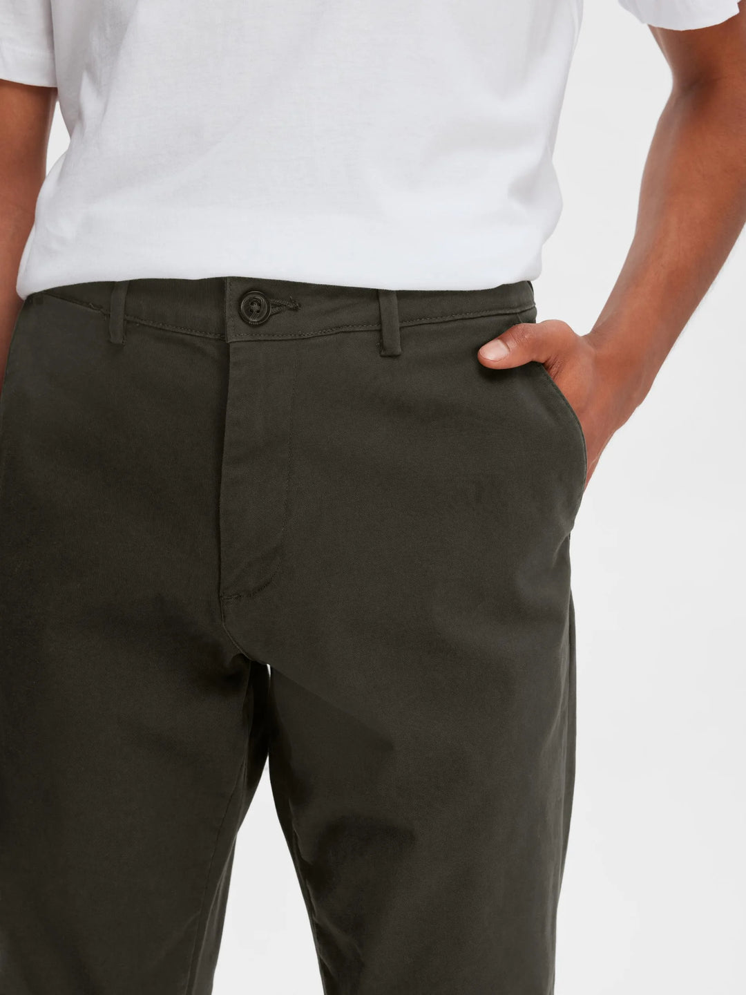 Selected Homme New Miles Slim Fit Chino Forest Night