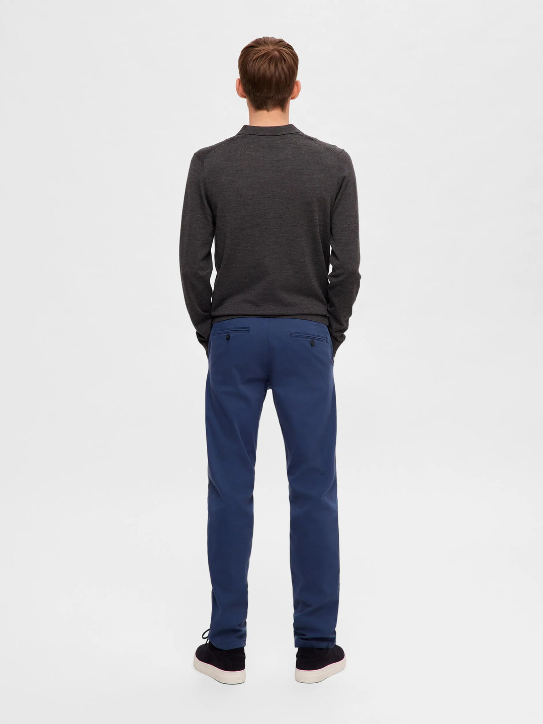 Selected Homme New Miles Slim Fit Chino Insignia Blue