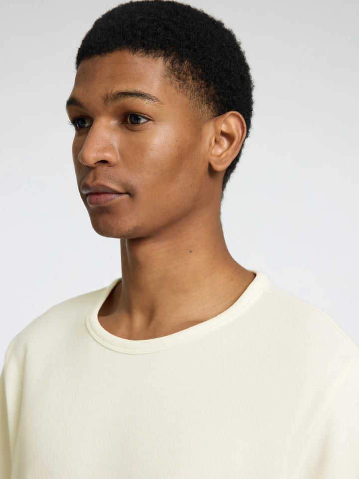 Selected Homme Pique Tee Egret