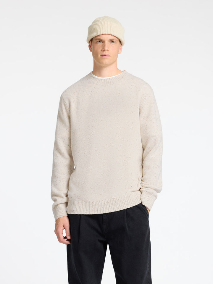 Selected Crew Neck Knit Tofu