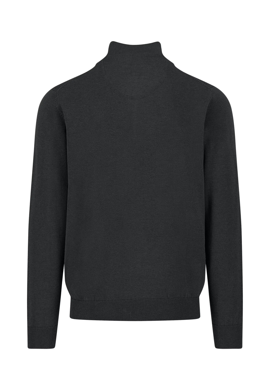 Fynch Hatton Cotton Troyer with Zip Black