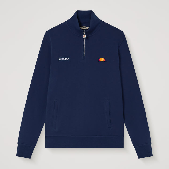 Ellesse Pelegrini 1/4 Zip Navy