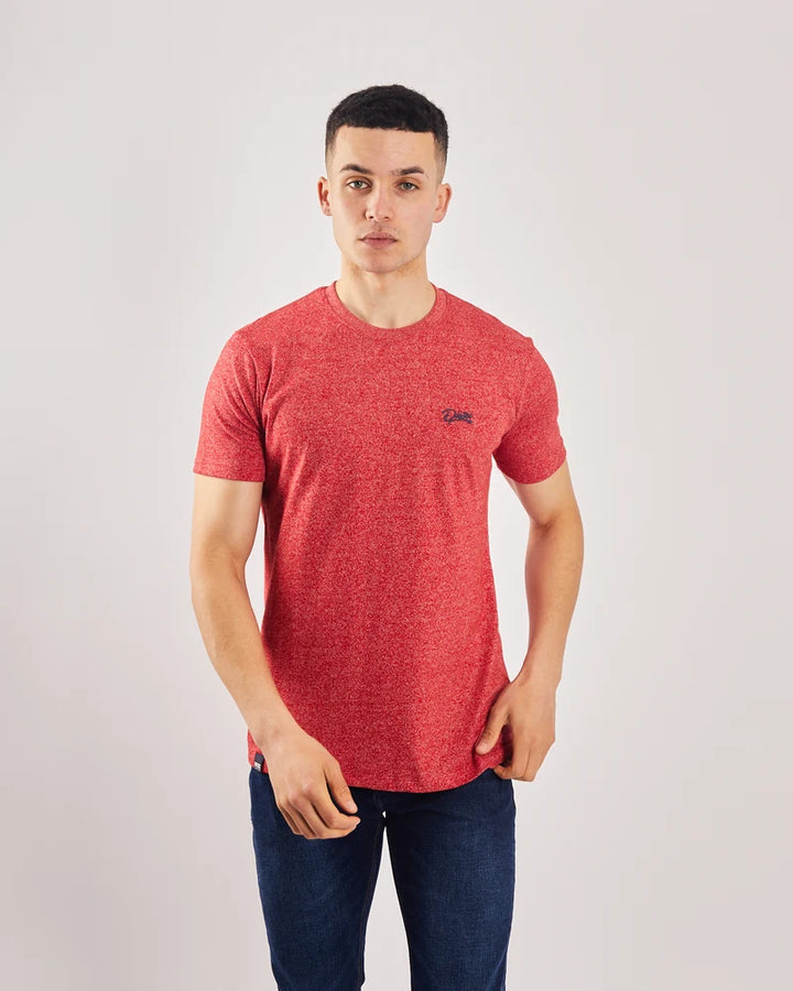 Diesel Basic Sky O Neck Tee Barbados Cherry