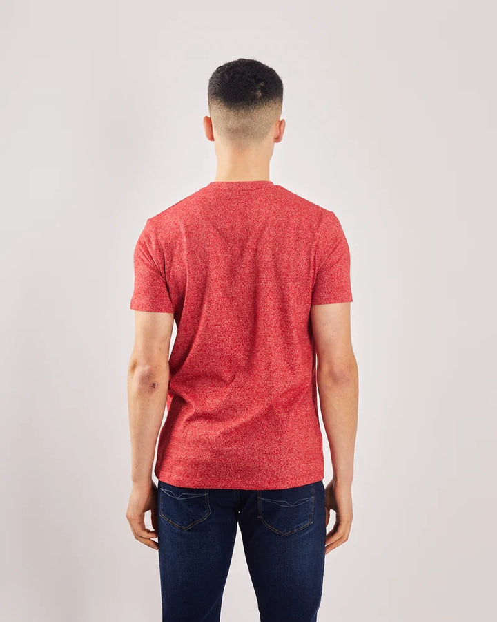 Diesel Basic Sky O Neck Tee Barbados Cherry