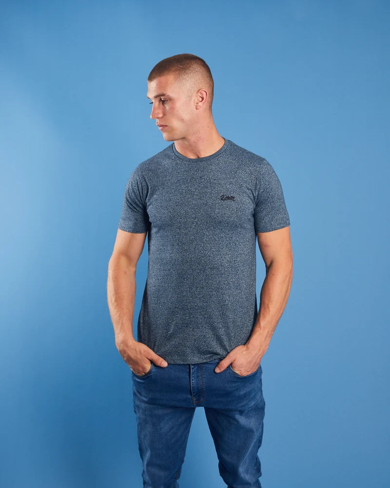 Diesel Basic Sky O Neck Tee Indigo Navy