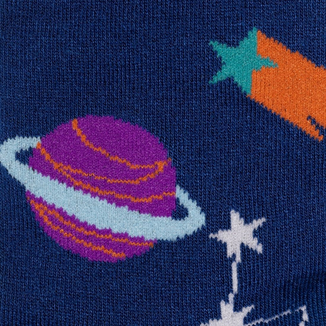 Swole Panda Bamboo Socks Outer Space 2 Pack
