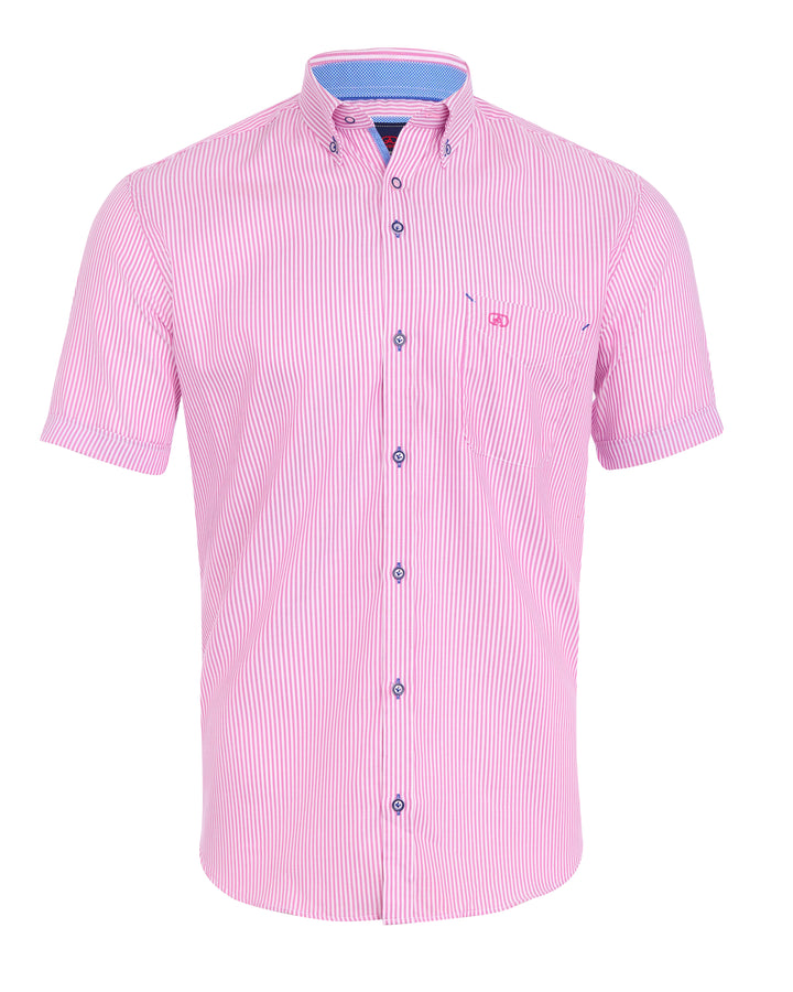 Andre Boyne Short Sleeve Shirt Rose