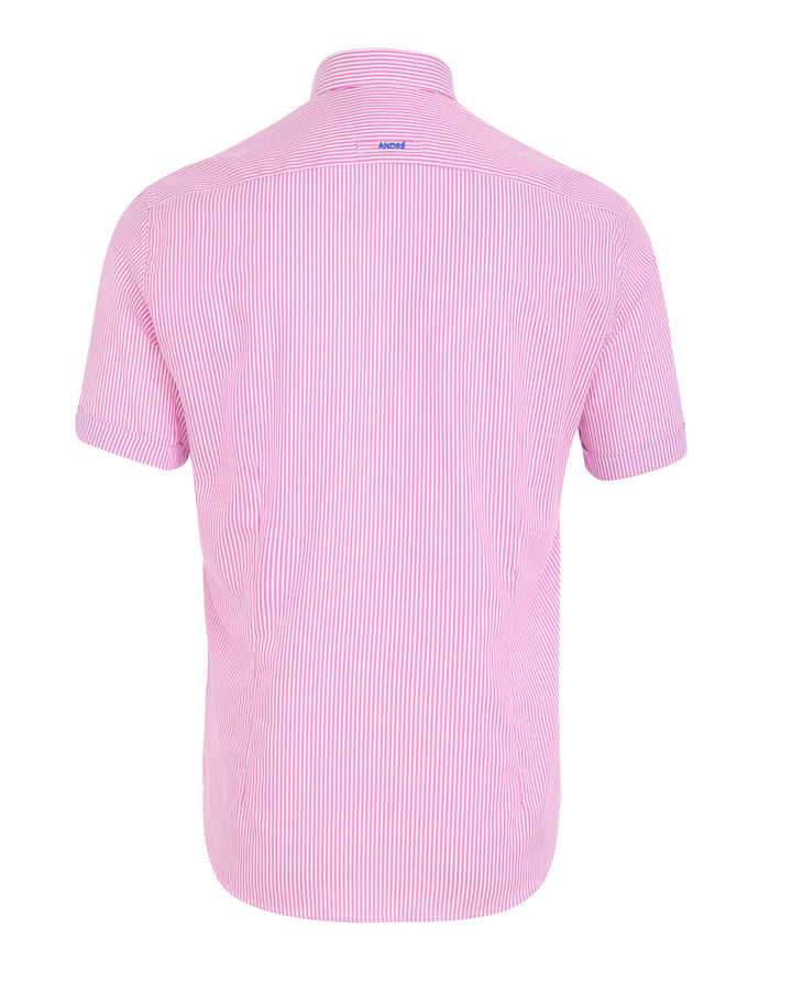 Andre Boyne Short Sleeve Shirt Rose