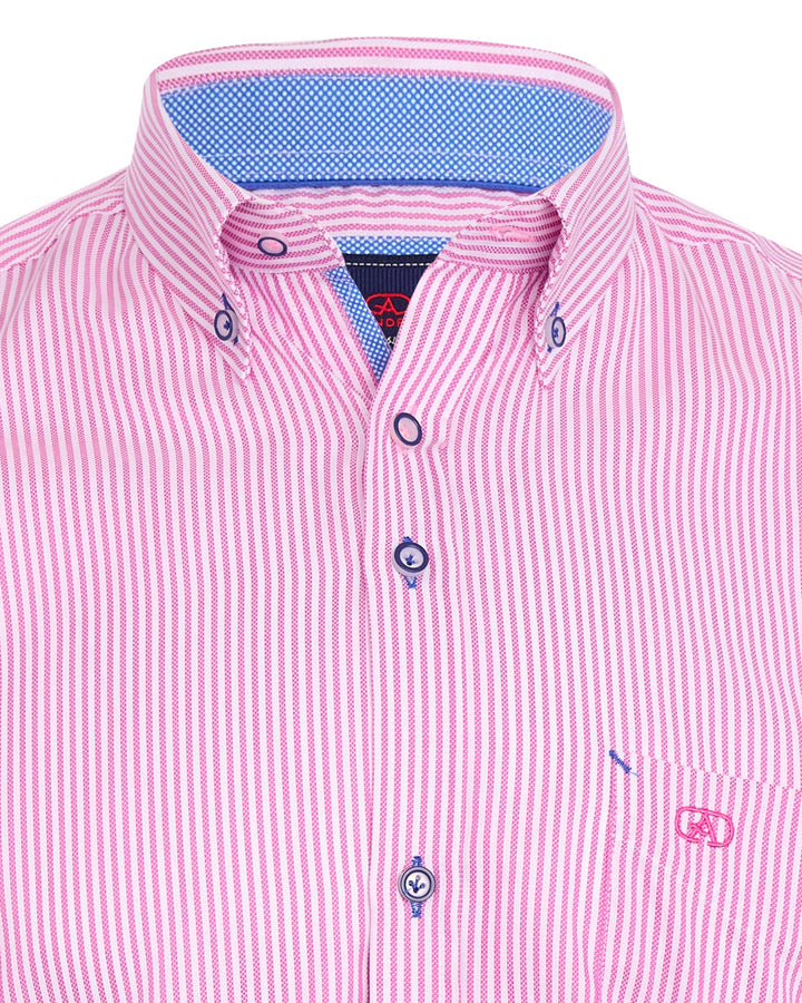 Andre Boyne Short Sleeve Shirt Rose