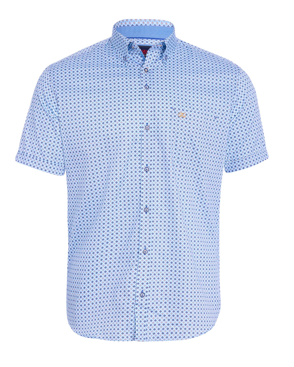 Andre Cong Short Sleeve Shirt Beige