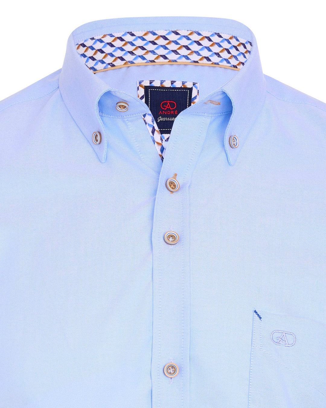 Andre Shannon Short Sleeve Shirt Blue
