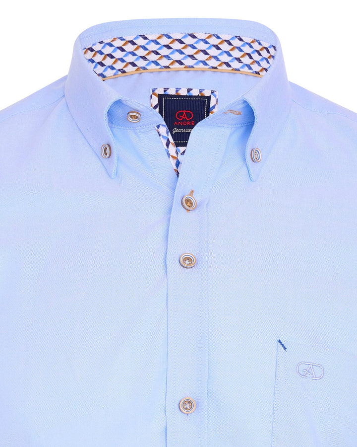 Andre Shannon Short Sleeve Shirt Blue