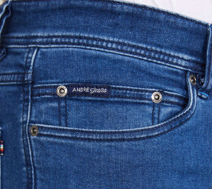 Andre Sanchez Jeans Mid Blue