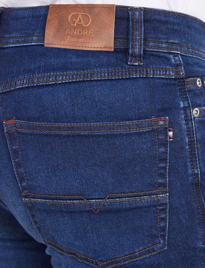 Andre Sanchez Jeans Worn Look