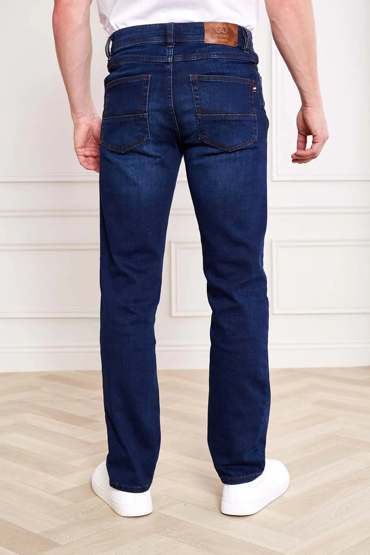 Andre Sanchez Jeans Worn Look
