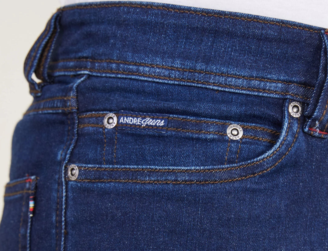 Andre Sanchez Jeans Worn Look