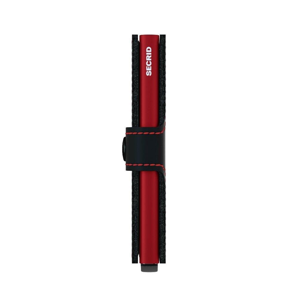 Secrid Black/Red Matte Miniwallet