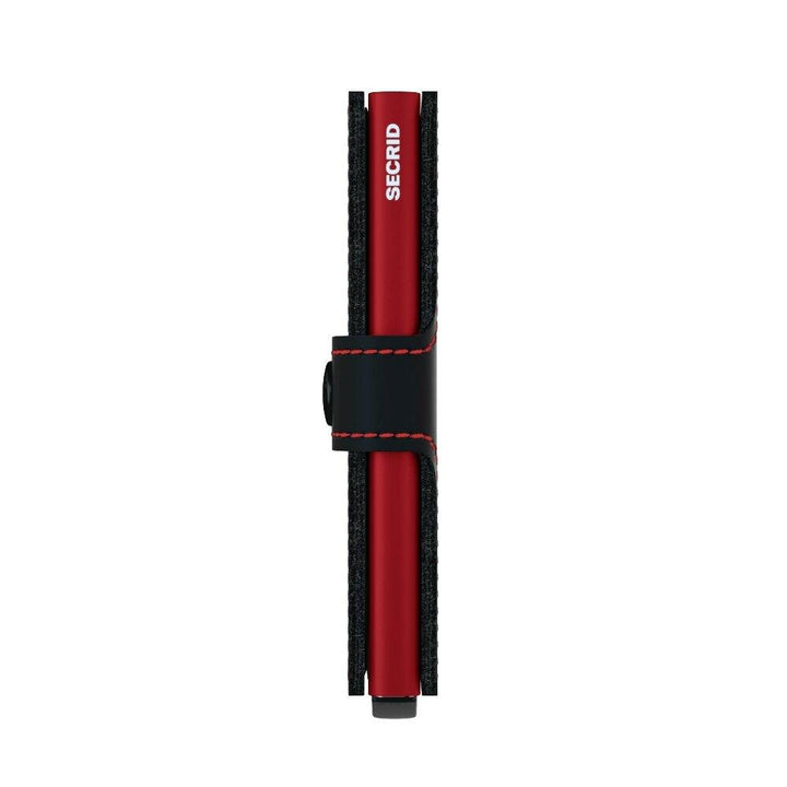 Secrid Black/Red Matte Miniwallet