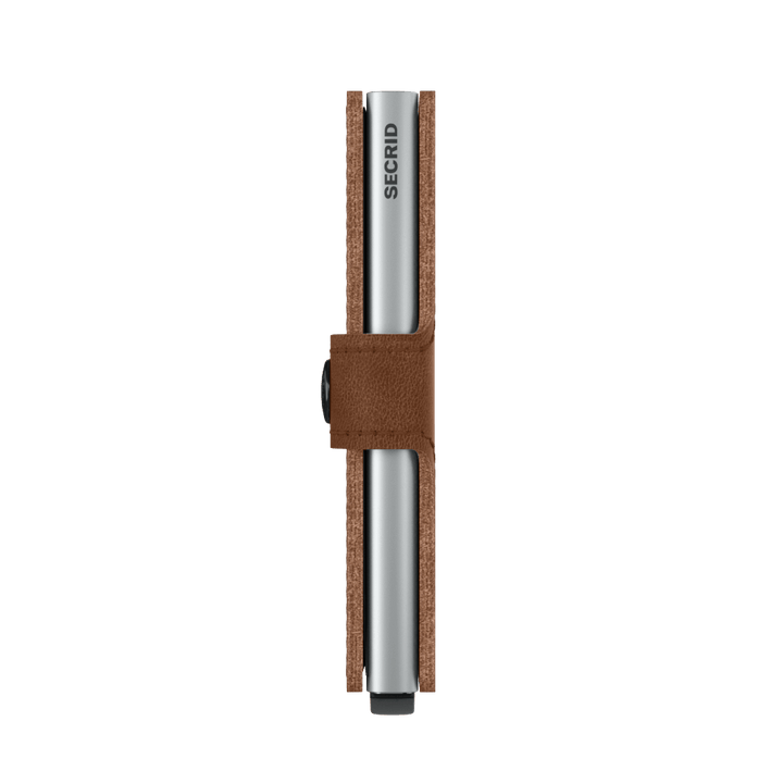 Secrid Miniwallet Vintage Cognac Silver