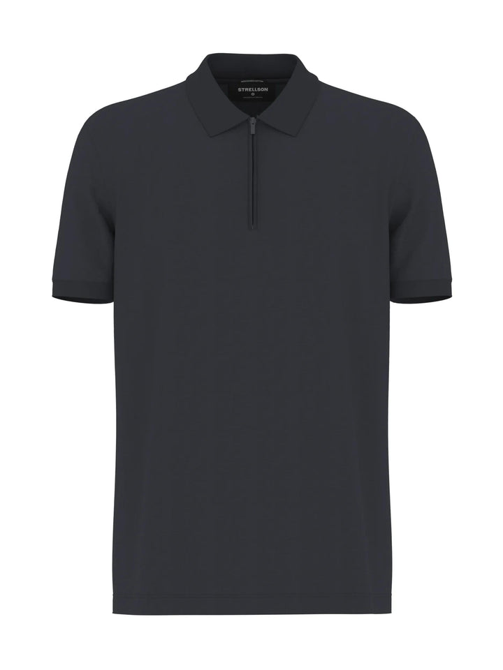 Strellson Piro Zip Polo Dark Blue