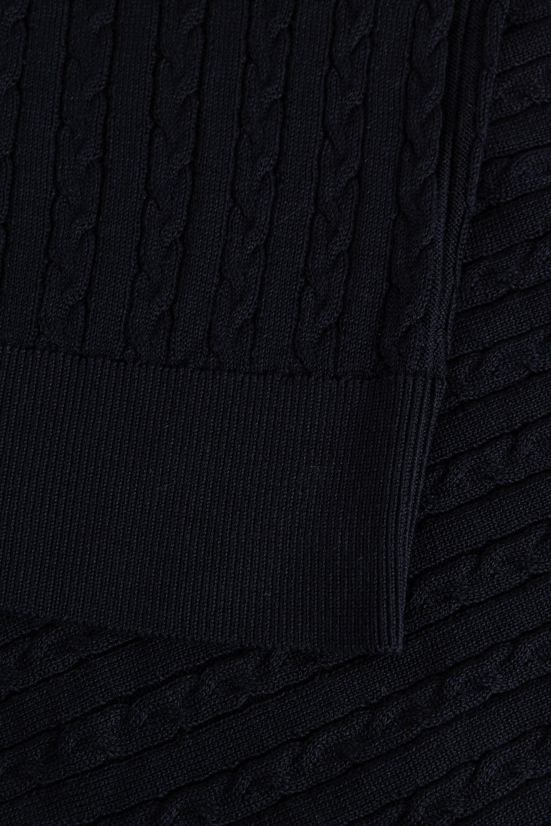 Strellson Kito Long Sleeve Knitted Polo Navy