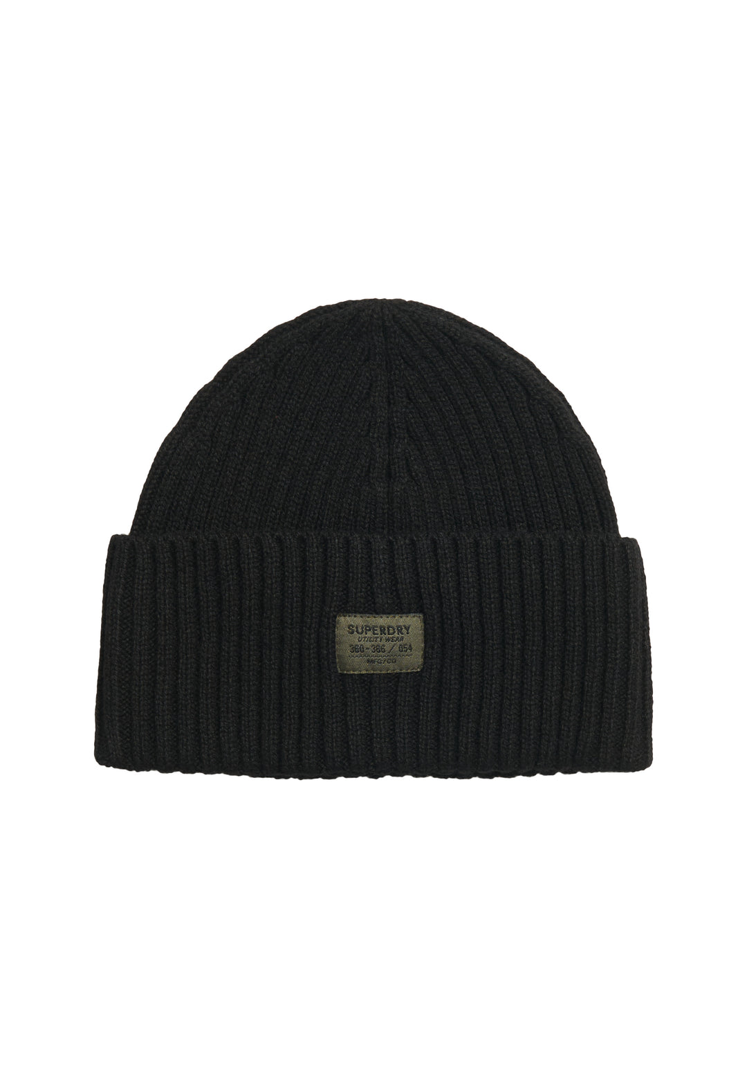 Superdry Knitted Beanie Black