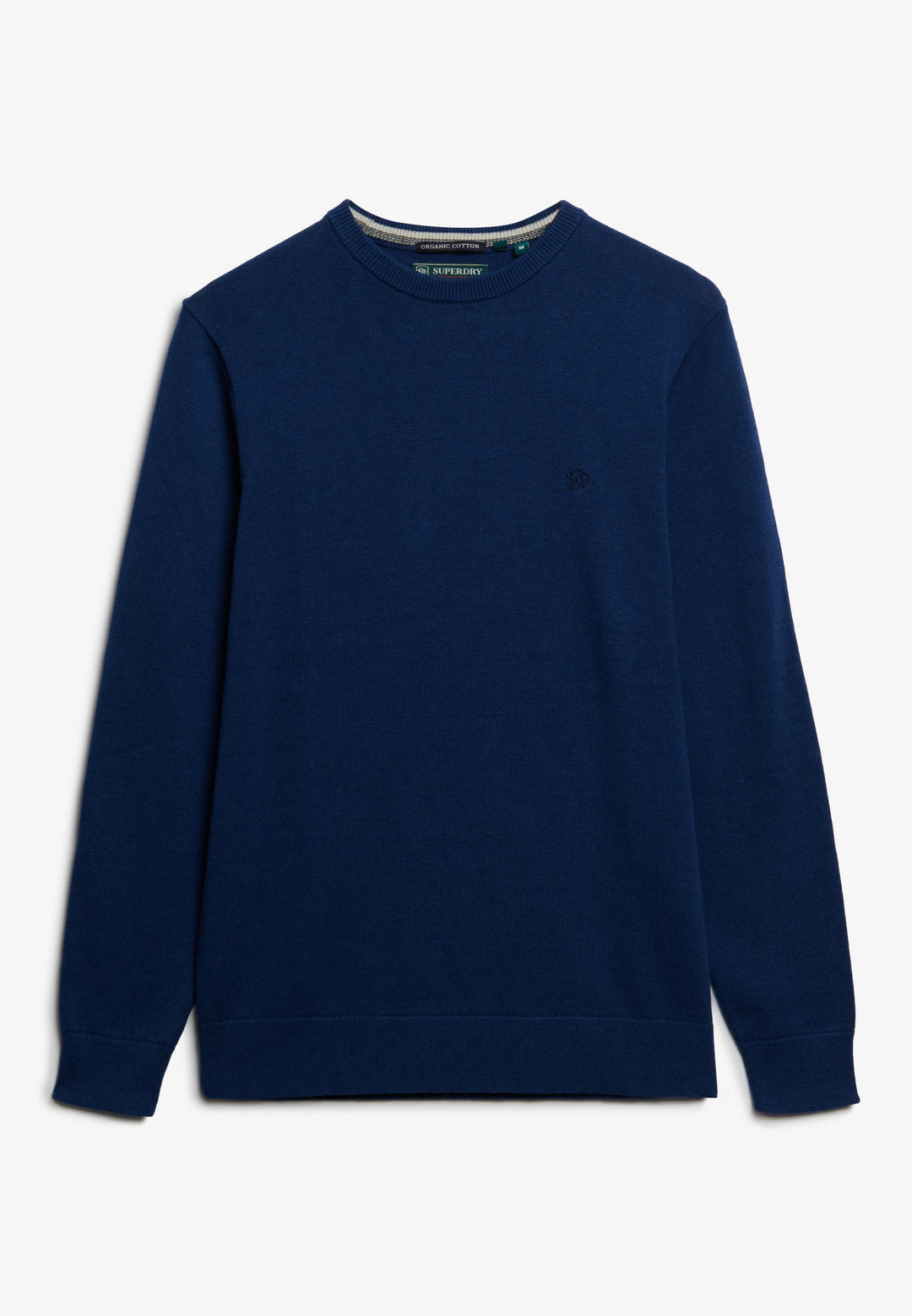 Superdry  Essentials Cotton Jumper Pilot Mid Blue Marl