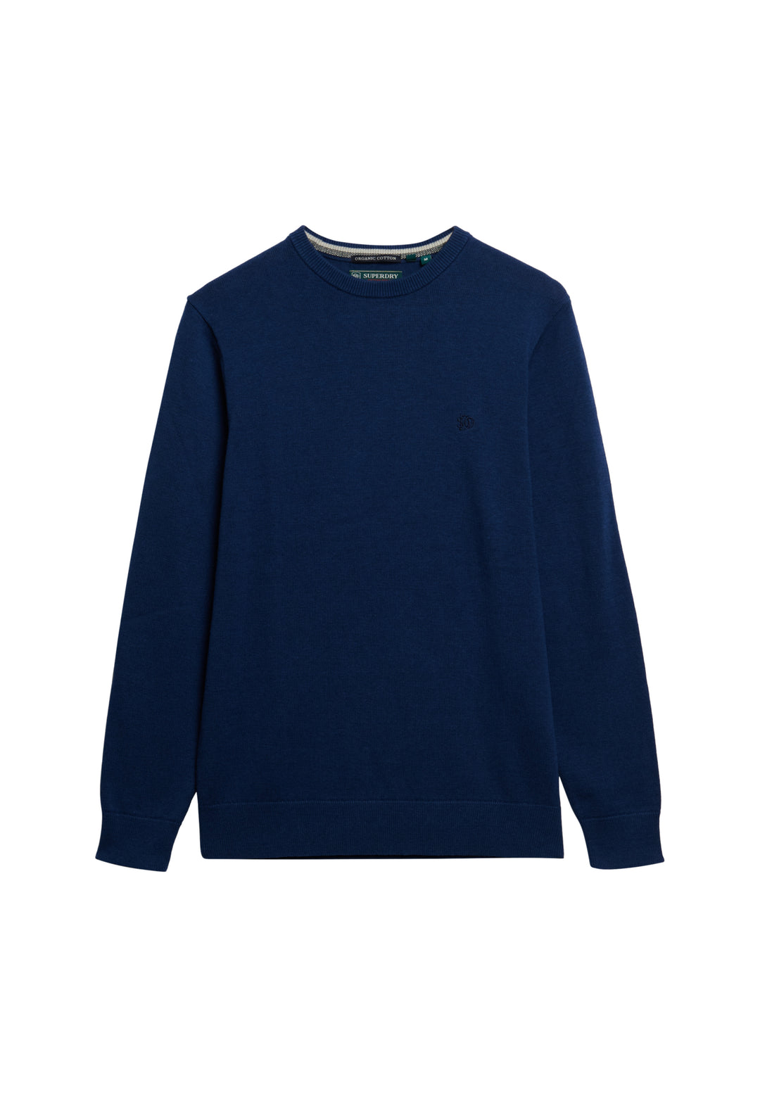 Superdry  Essentials Cotton Jumper Pilot Mid Blue Marl