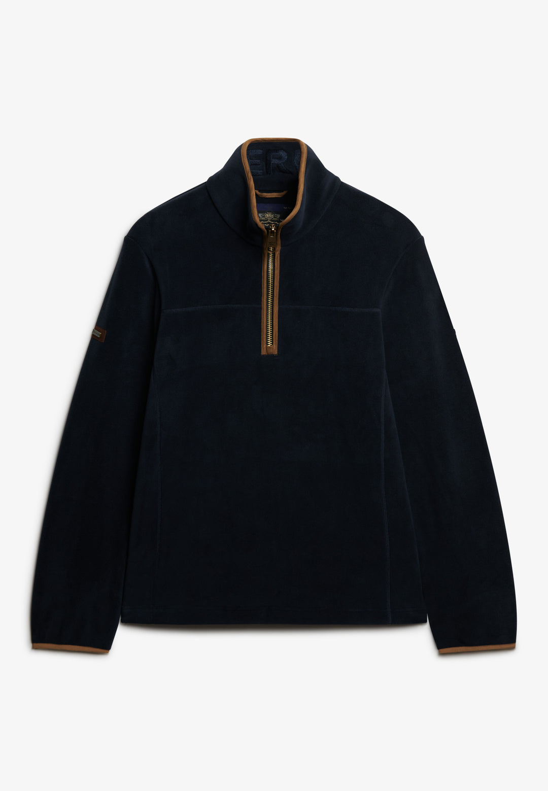 Superdry Estate Half Zip Fleece Eclipse