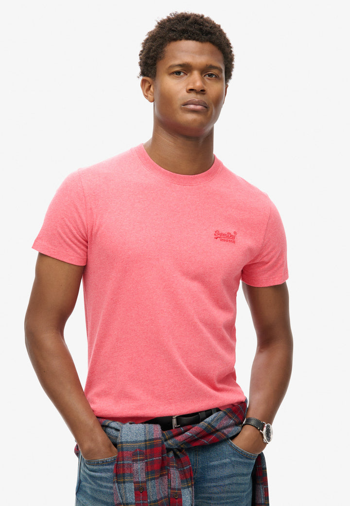 Superdry Essential Logo Tee Punch Pink