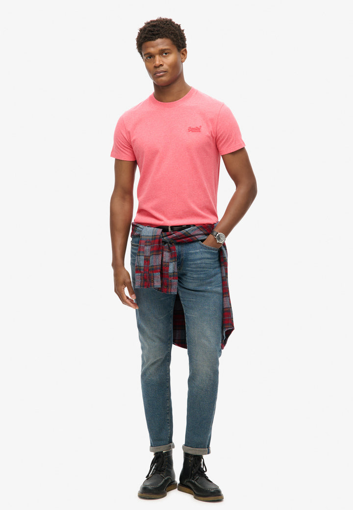 Superdry Essential Logo Tee Punch Pink