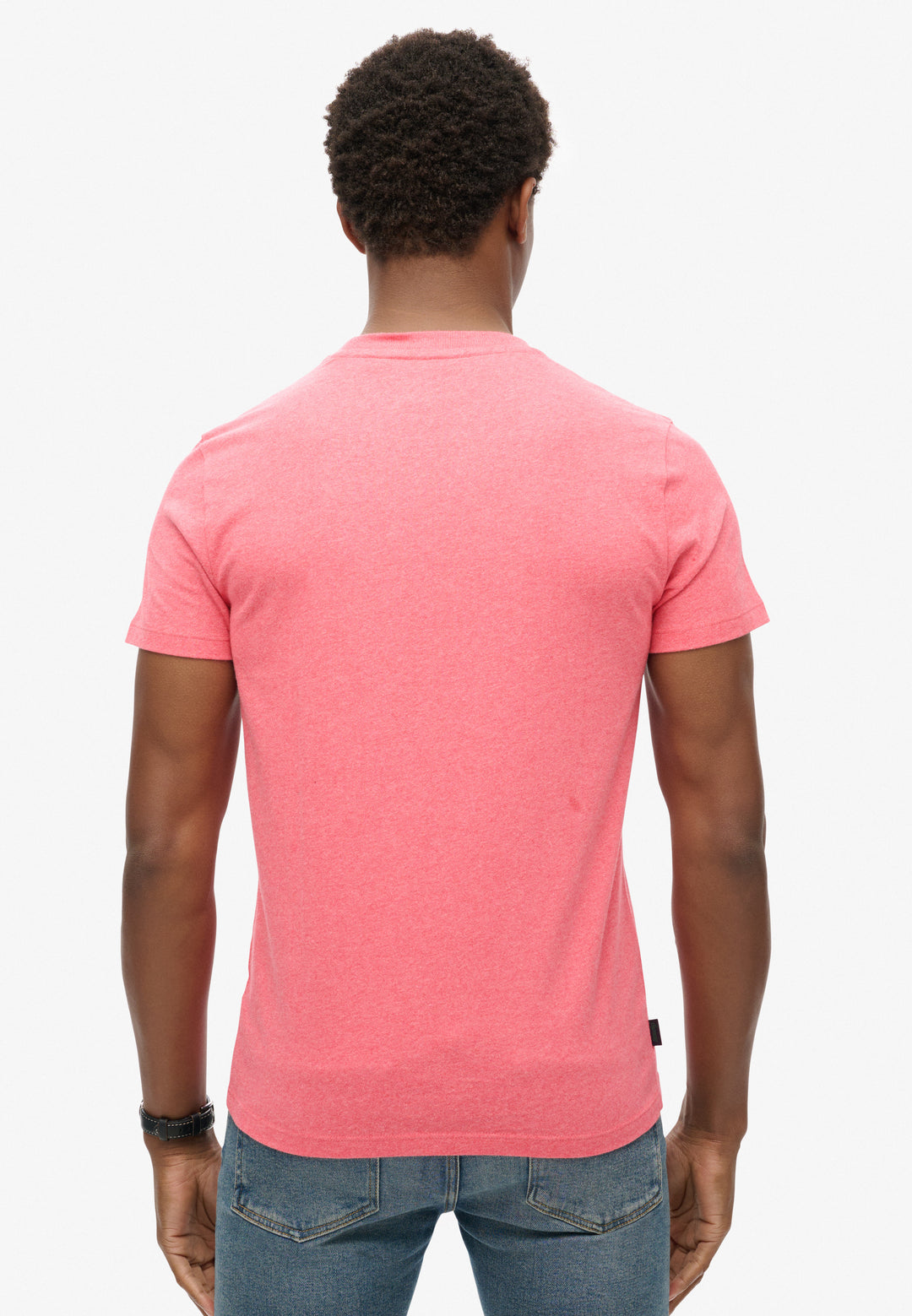Superdry Essential Logo Tee Punch Pink