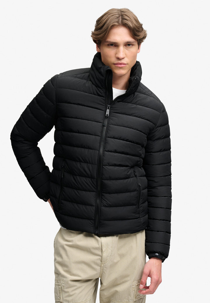 Superdry Fuji Midweight Padded Jacket Jet Black