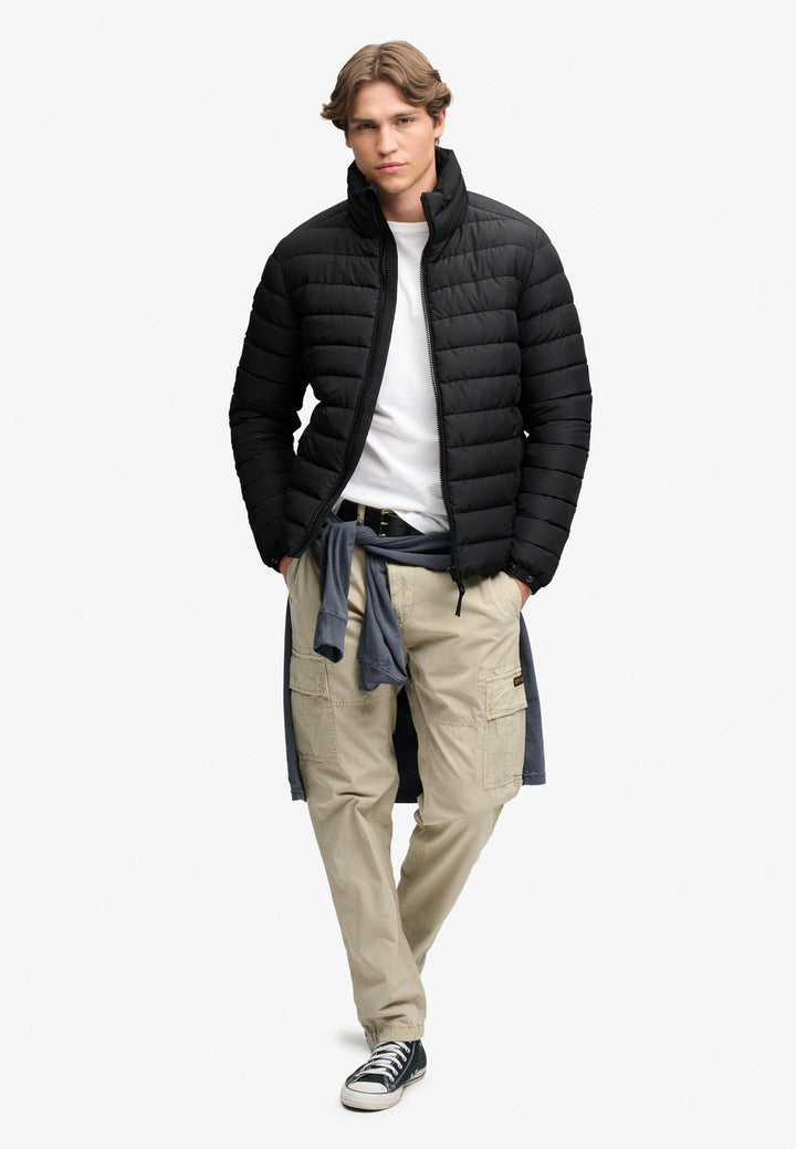Superdry Fuji Midweight Padded Jacket Jet Black