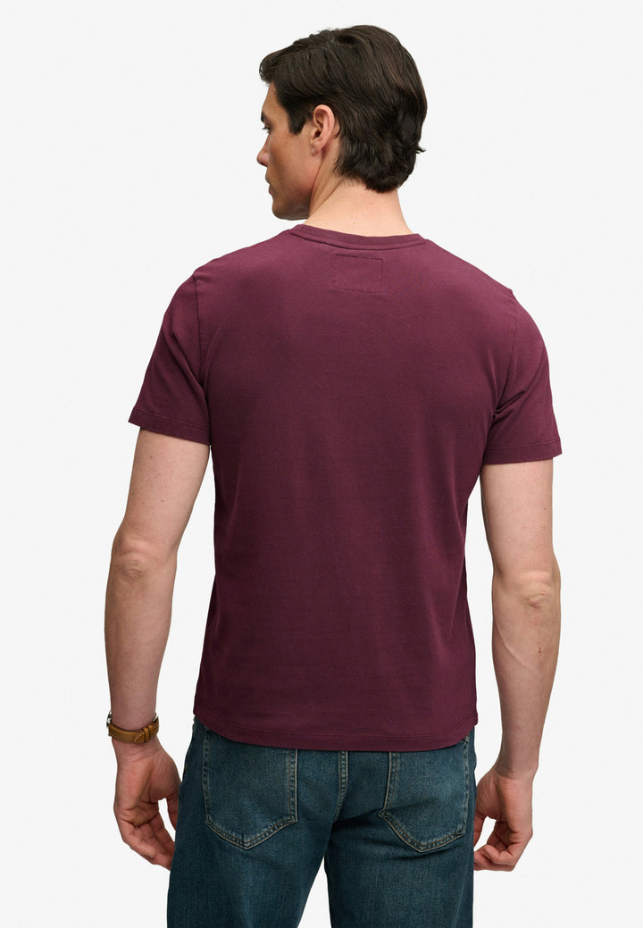 Superdry Vintage Logo Classic T-Shirt  Port Red