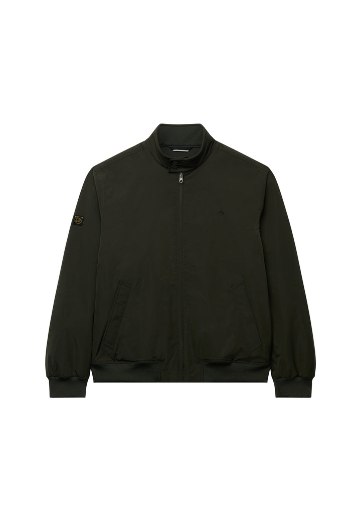 Superdry Campus Padded Harrington Jacket  Olive Green