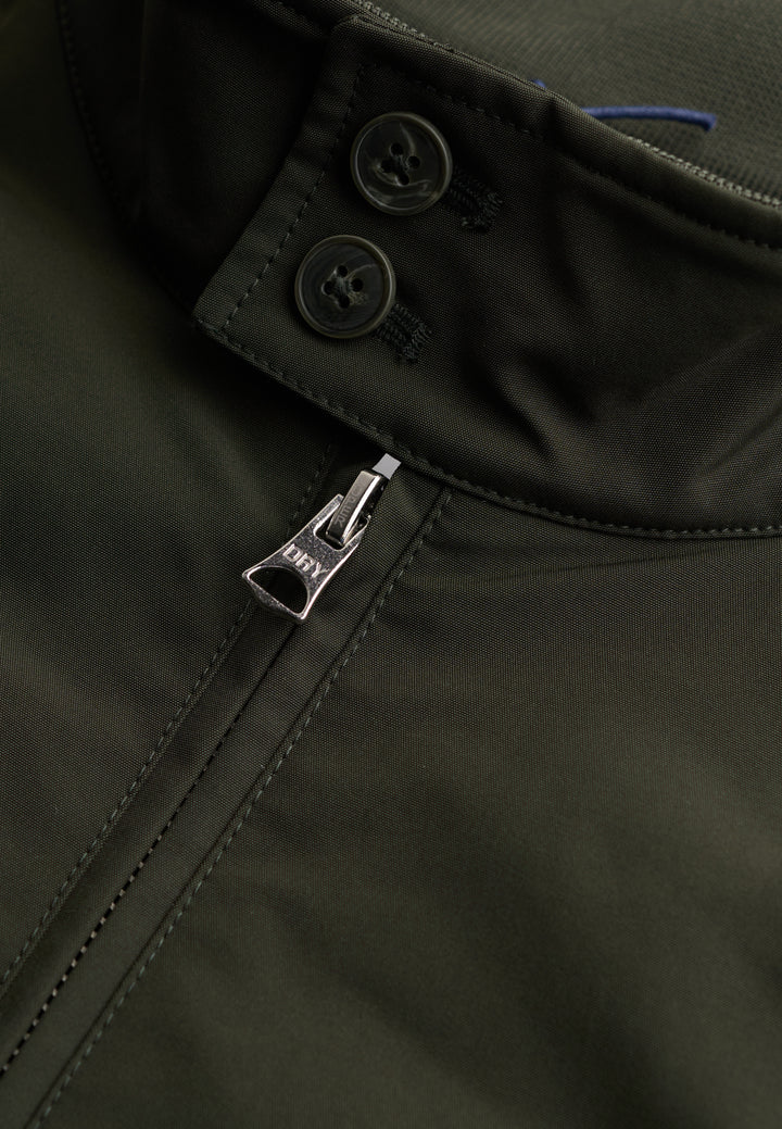 Superdry Campus Padded Harrington Jacket  Olive Green
