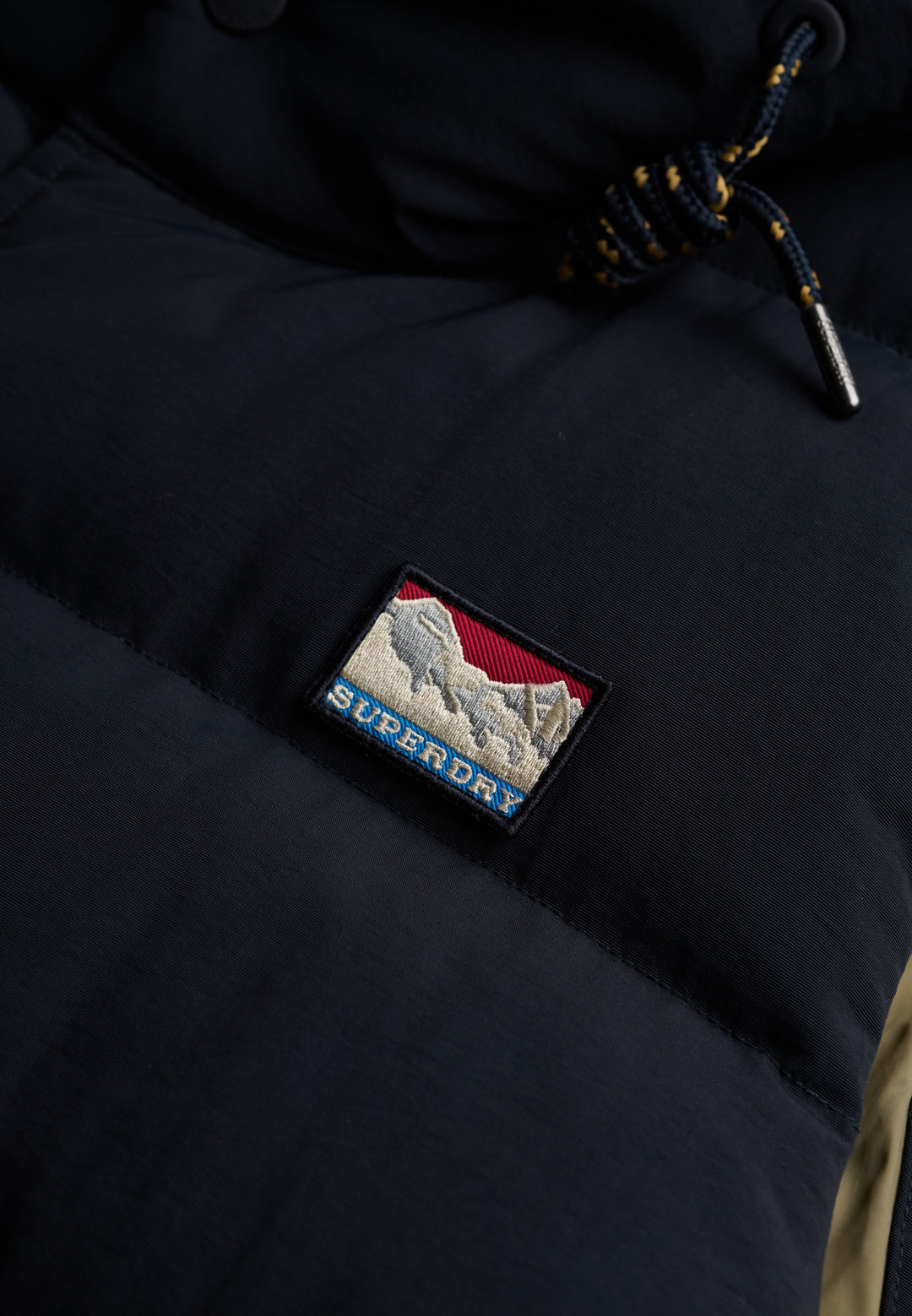 Superdry Hooded Short Everest Gilet Eclipse Navy