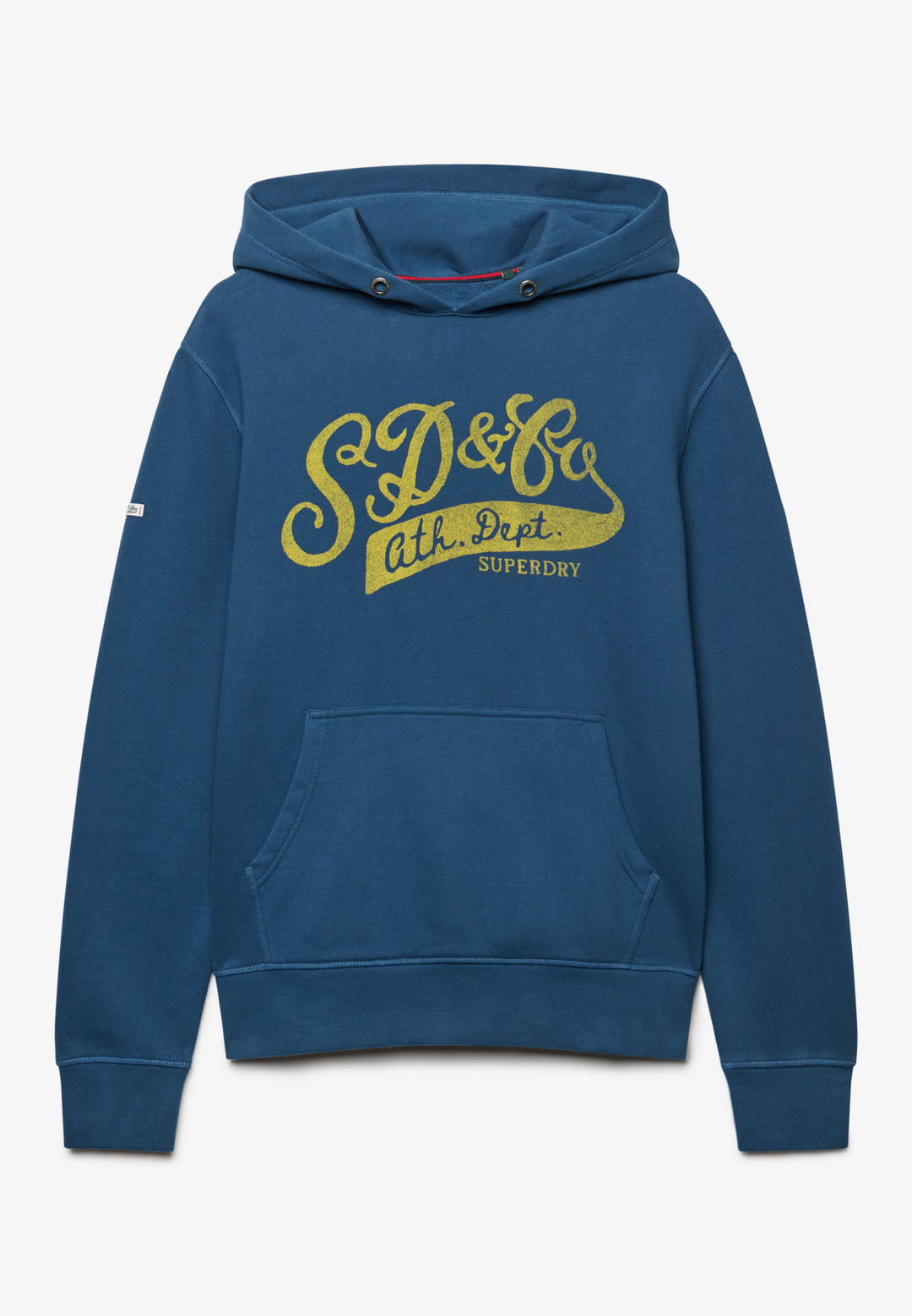 Superdry Vintage Script Hoodie Skate Navy