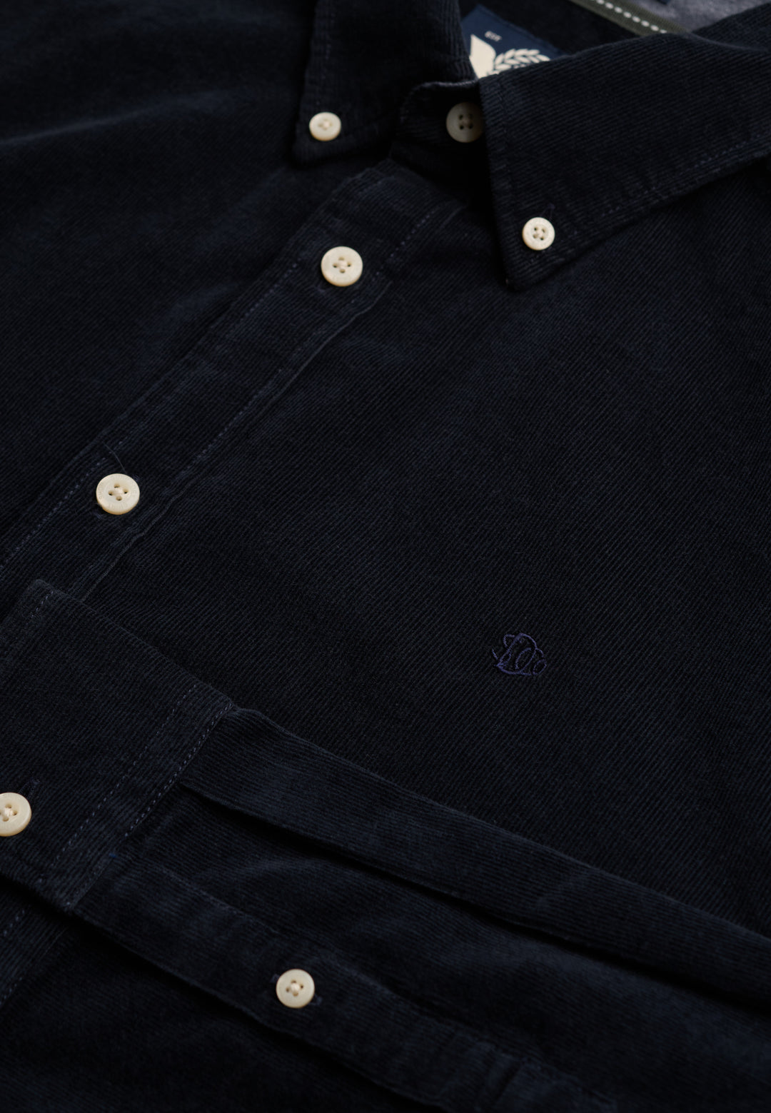 Superdry Classic Needle Cord Shirt Rich Navy