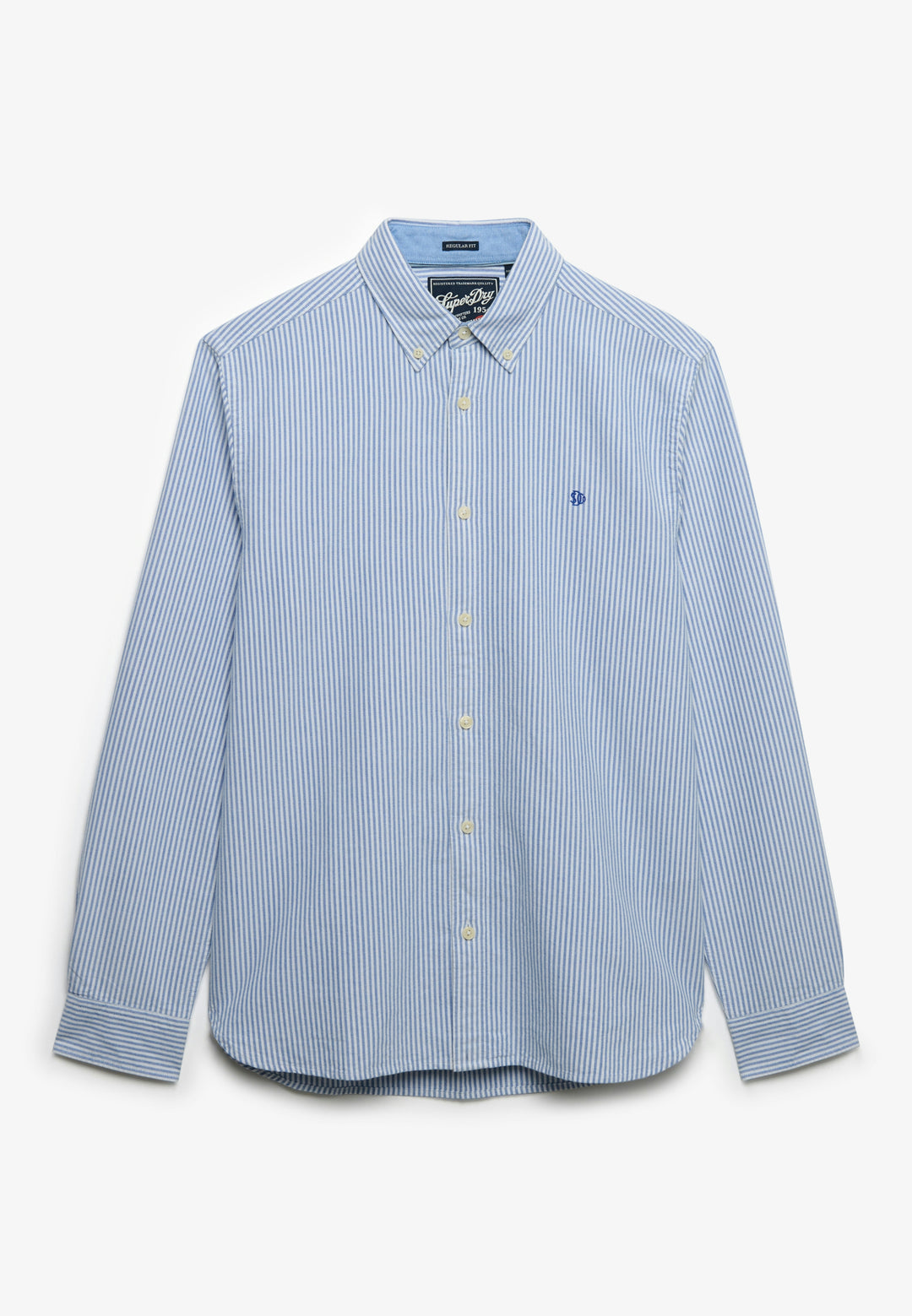 Superdry Preppy Oxford Shirt Azure Blue