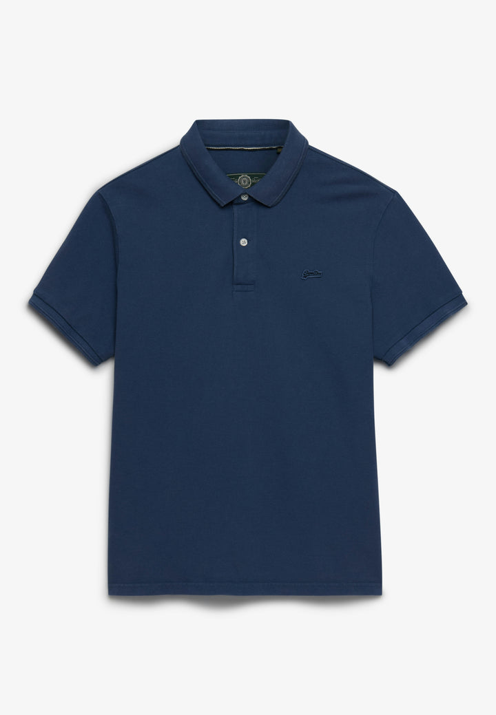 Superdry Classic Pique Polo Bay Blue